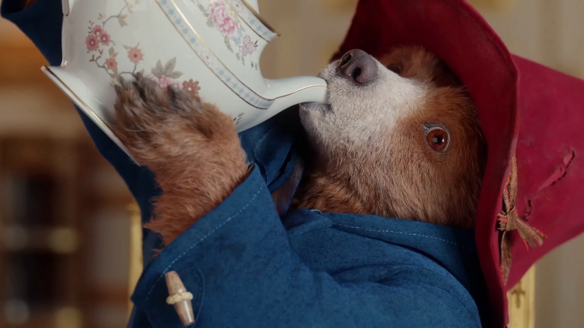 Queen Elizabeth and Paddington Bear
